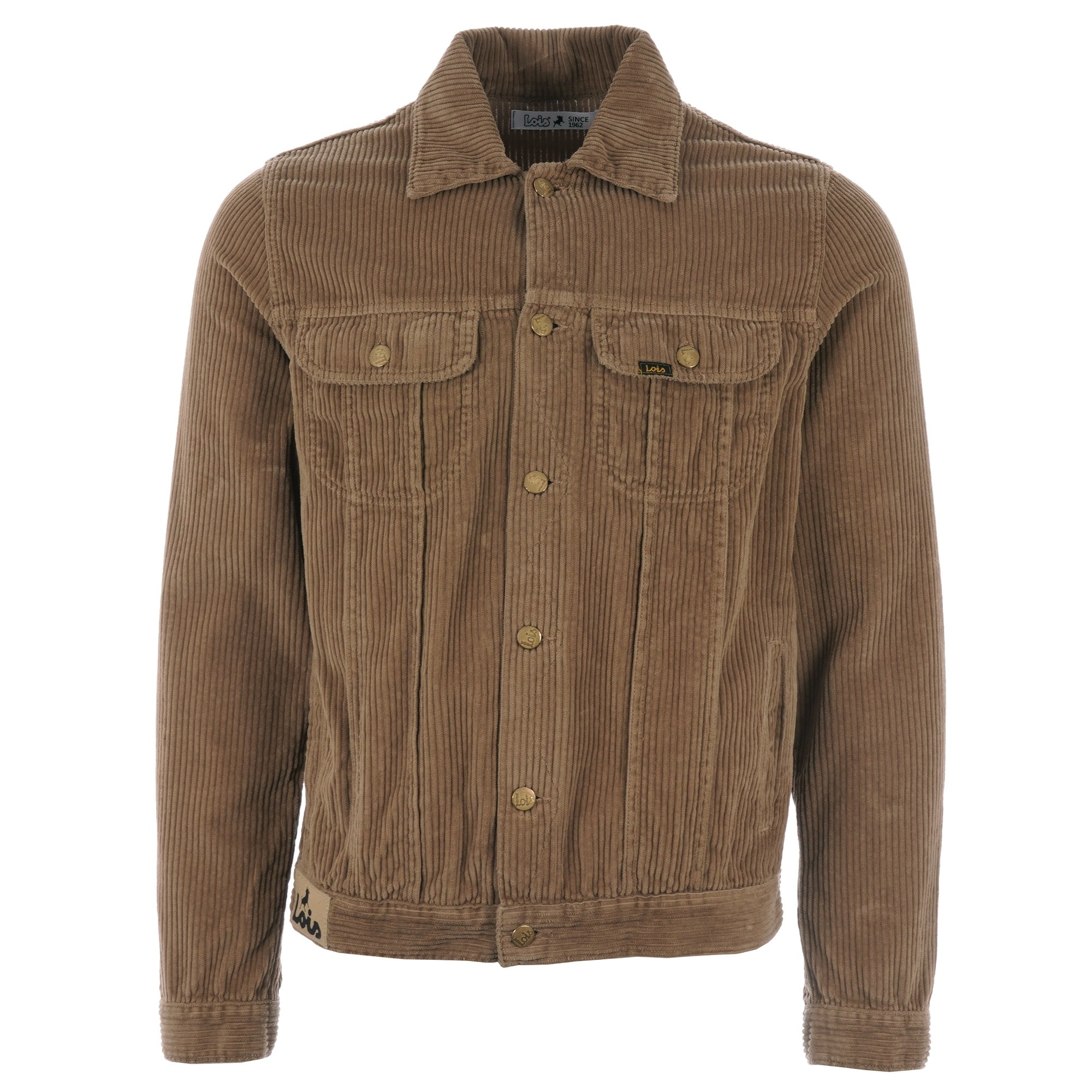 Lois Jeans Tejana Jumbo Cord Jacket - Dark Sand