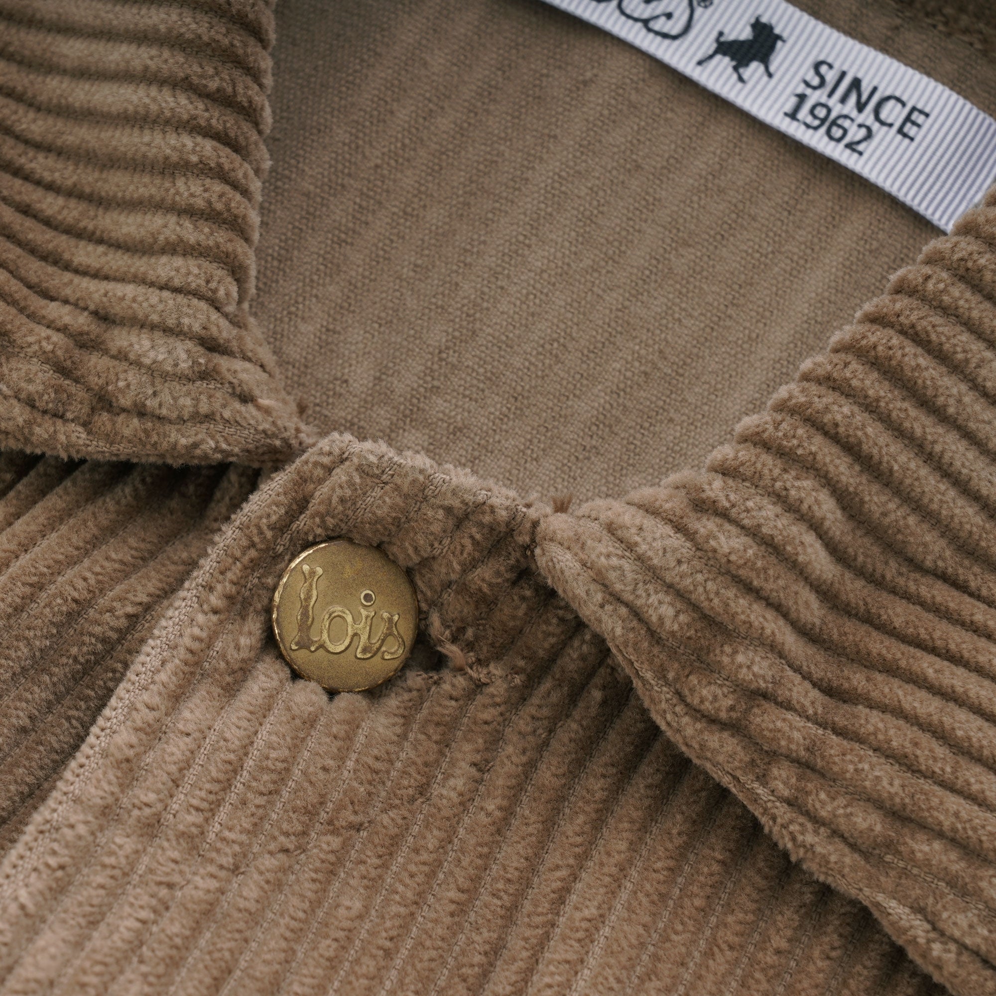 Lois Jeans Tejana Jumbo Cord Jacket - Dark Sand