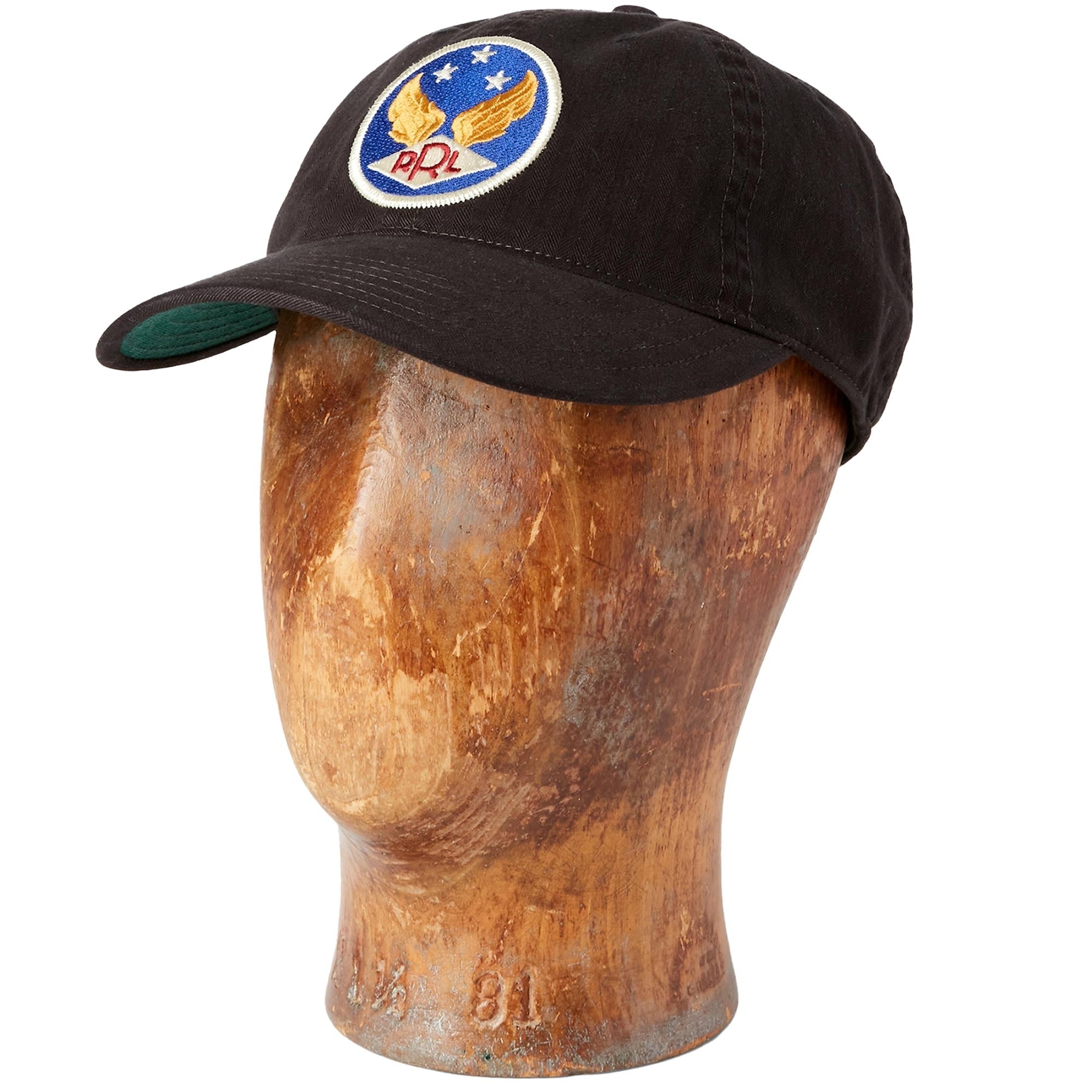 RRL by Ralph Lauren Garment-Dyed Twill Ball Cap - Black