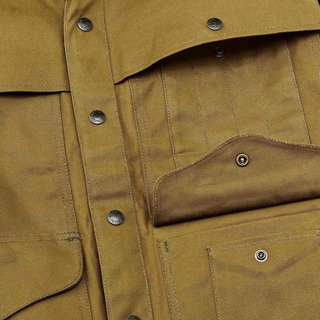 Filson Tin Cloth Cruiser Jacket - Dark Tan