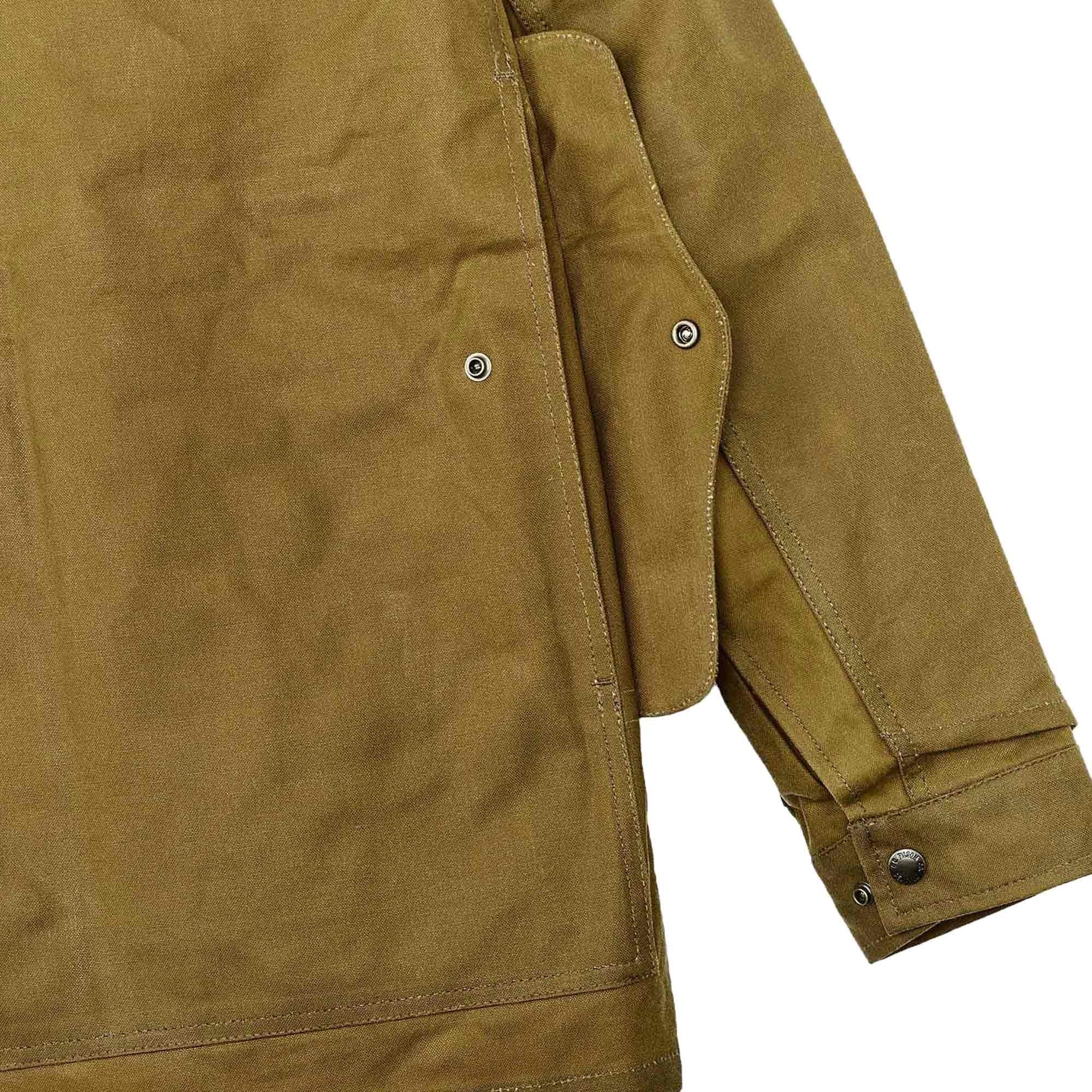 Filson Tin Cloth Cruiser Jacket - Dark Tan