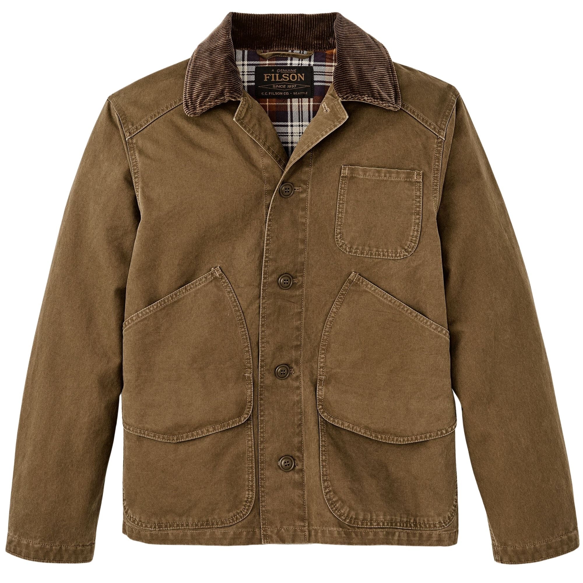 Filson Canvas Outfitter Jacket - Kangaroo