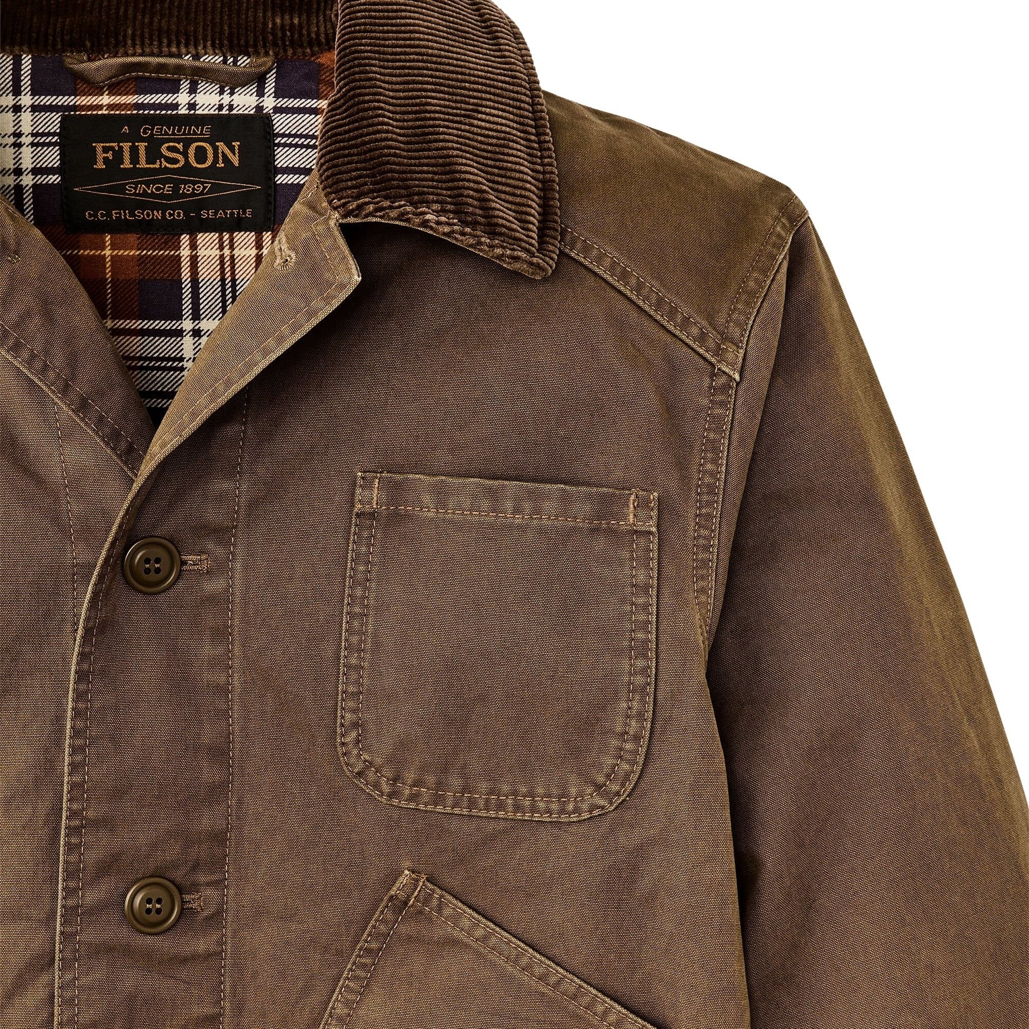 Filson Canvas Outfitter Jacket - Kangaroo