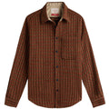 Portuguese Flannel Merino Tweed Overshirt - Brown