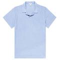 Sunspel Towelling Polo Shirt - Sky