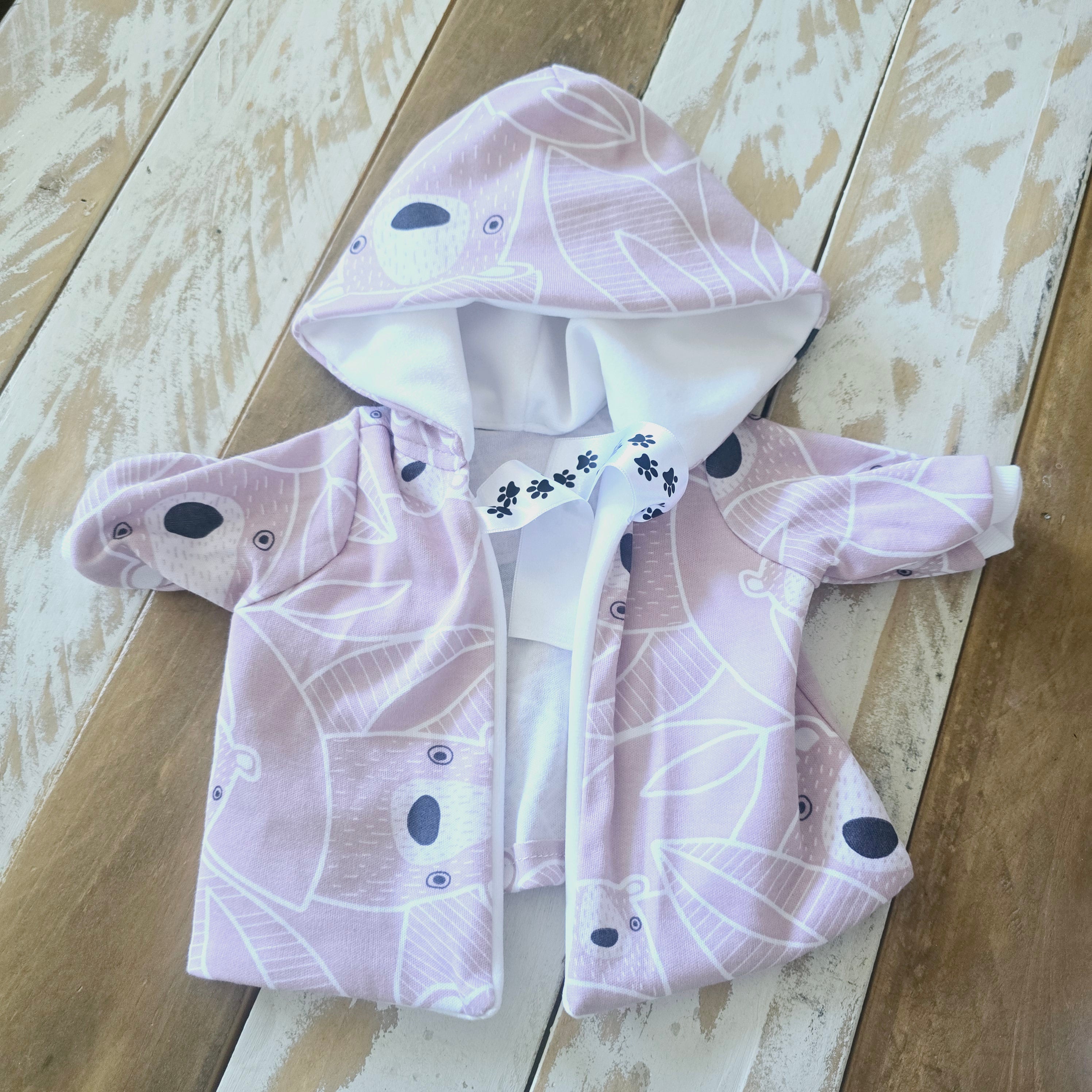 Vestido Reborn Ositos Niña - Vale para Muñecas de 42 a 48cm