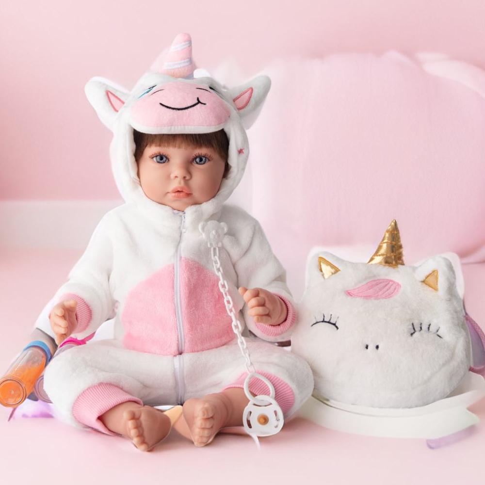 Vestido Reborn Unicornio - Vale para Muñecas de 48cm a 52cm