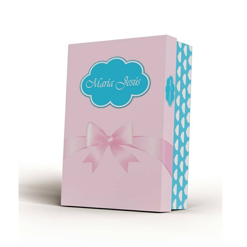 Bebé Reborn Silicona Juana (42 cm, 2,2 kg) – Efecto Recién Nacida sin Pelo con Ajuar y Manta Brillante ☁️