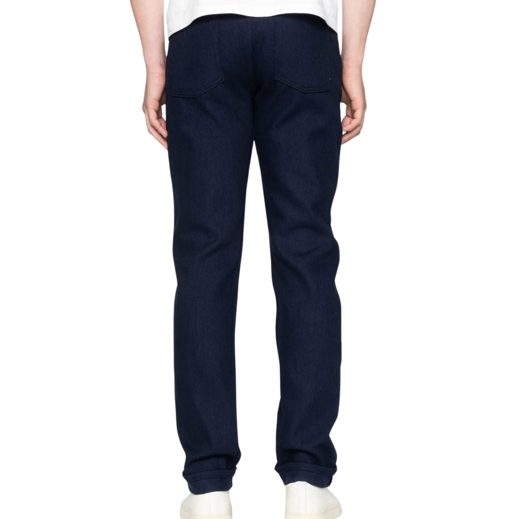 Naked and Famous Weird Guy Maekake Dobby Selvedge - Indigo
