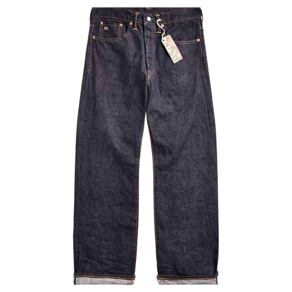 RRL by Ralph Lauren Vintage 5-Pocket East-West Selvedge Jean - Blue