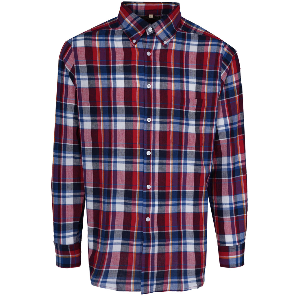 Madras Classics Long Sleeved Shirt - Multi Check