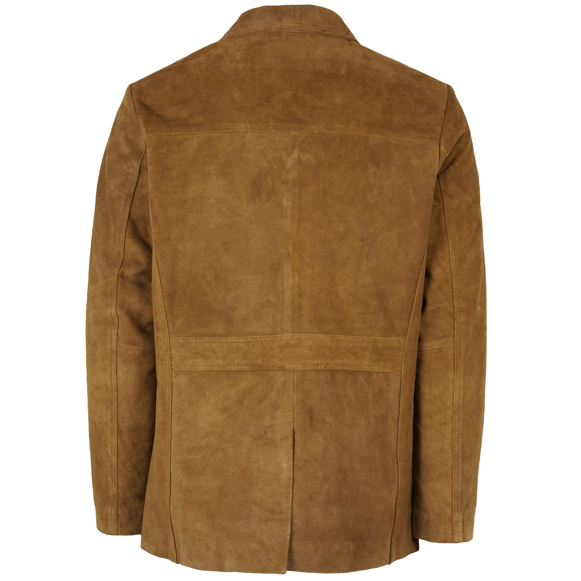 Real Hoxton Suede Safari Jacket - Tan