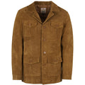 Real Hoxton Suede Safari Jacket - Tan