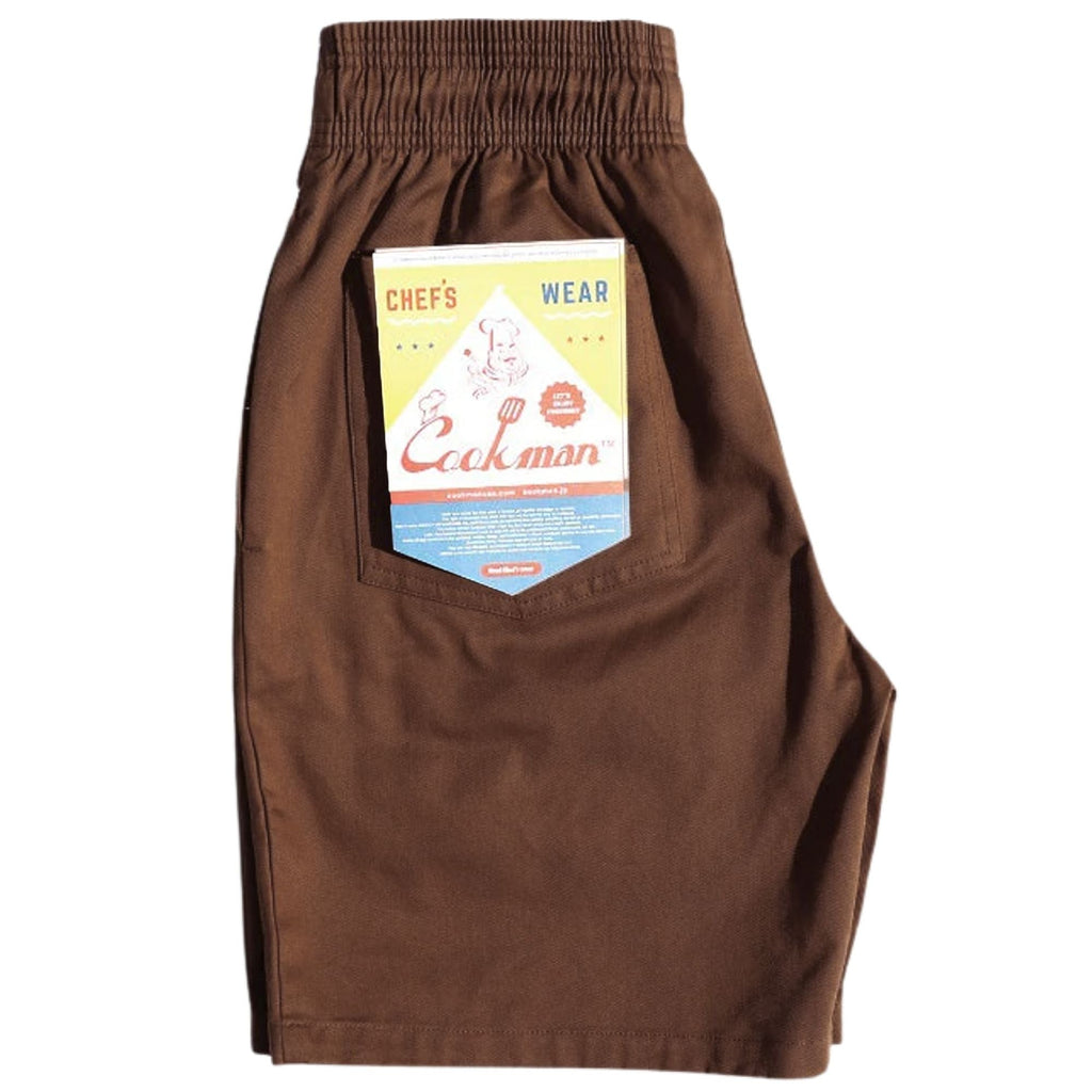 Chef Shorts - Choc Brown