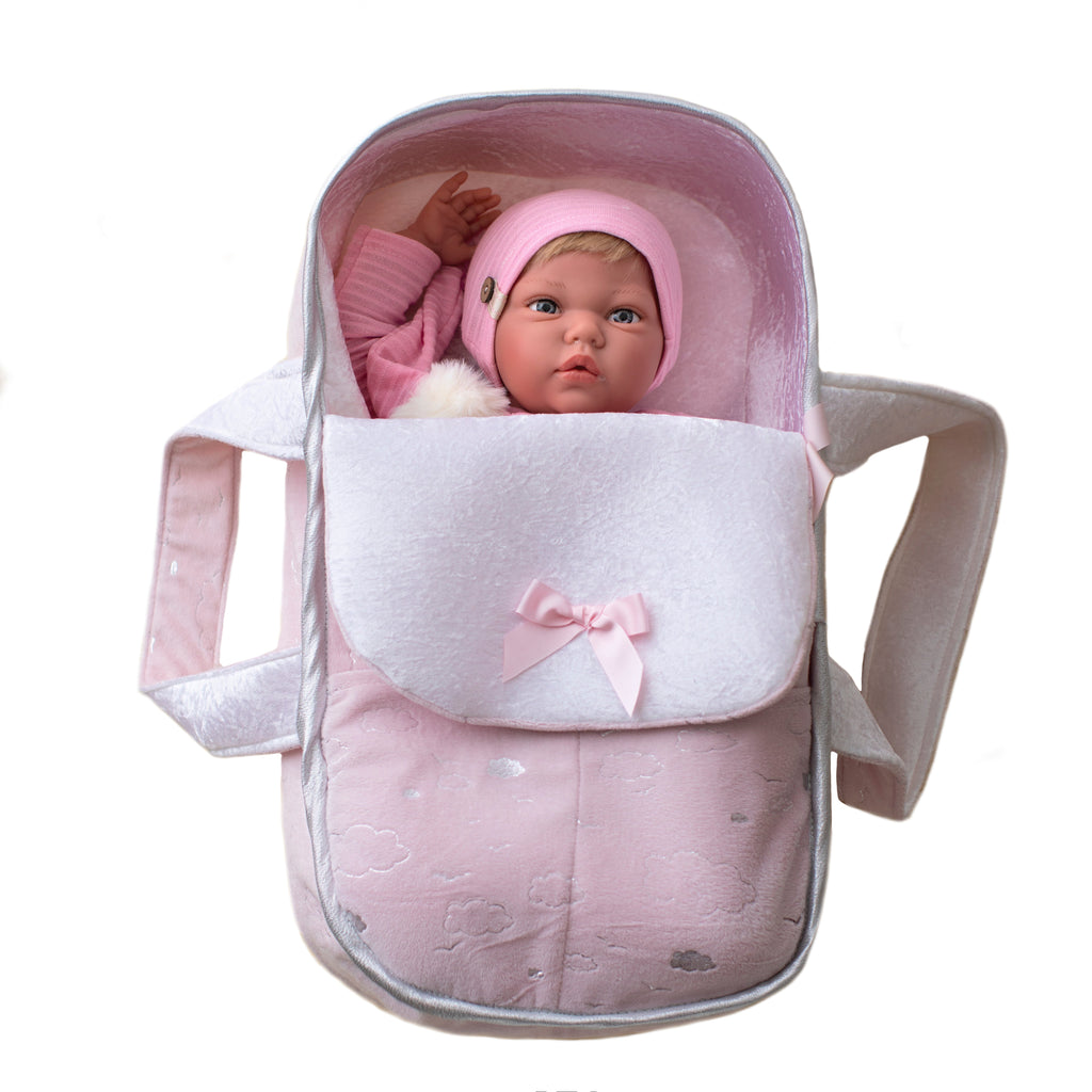 Portabebes + Cuna + Capazo para Bebes Reborn de 45 - 55CM