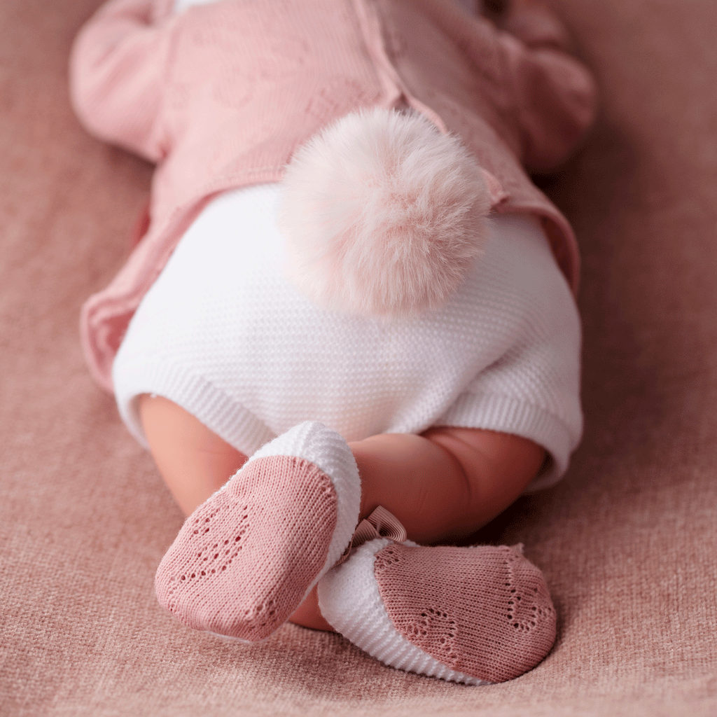 Bebe Reborn Muñeca Reborn Paola - 48cm y 2kg - Vinilo Blando, Cuerpo Tela, Venitas y Caida de Cabeza