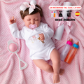 Bebe Reborn Muñeca Reborn Estrella- 48cm y 2kg - Vinilo Blando, Cuerpo Tela, Chupete Imantado y Caida de Cabeza