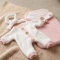 Conjunto "Efecto Nube" de Angora (Pelele + Saco + Diadema) – Para Muñecas 30-36 cm