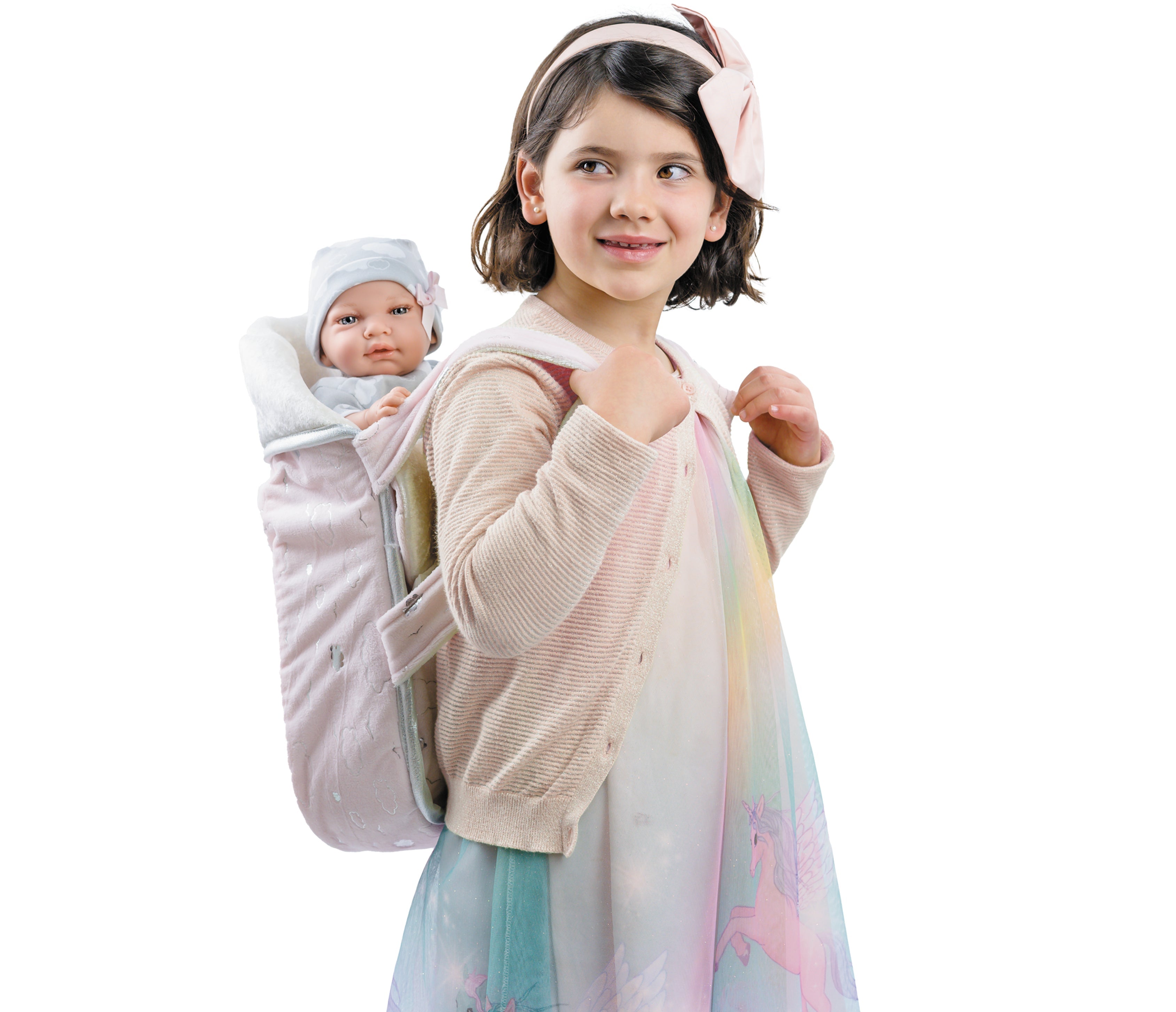 Portabebes + Cuna + Capazo para Bebes Reborn de 45 - 55CM