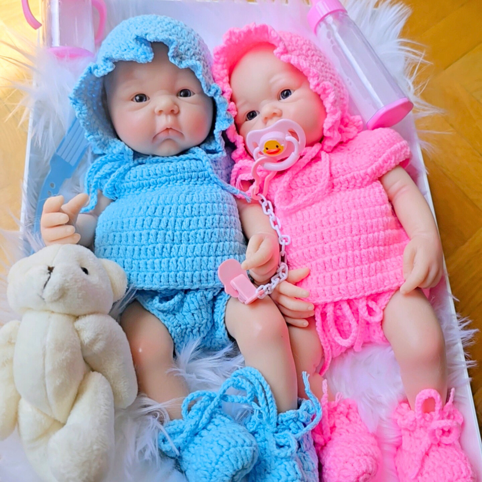 Bebé Reborn Silicona Muñeca Daniel (33 cm, 1.2 kg) – Ideal Niñas 3 a 6 Años