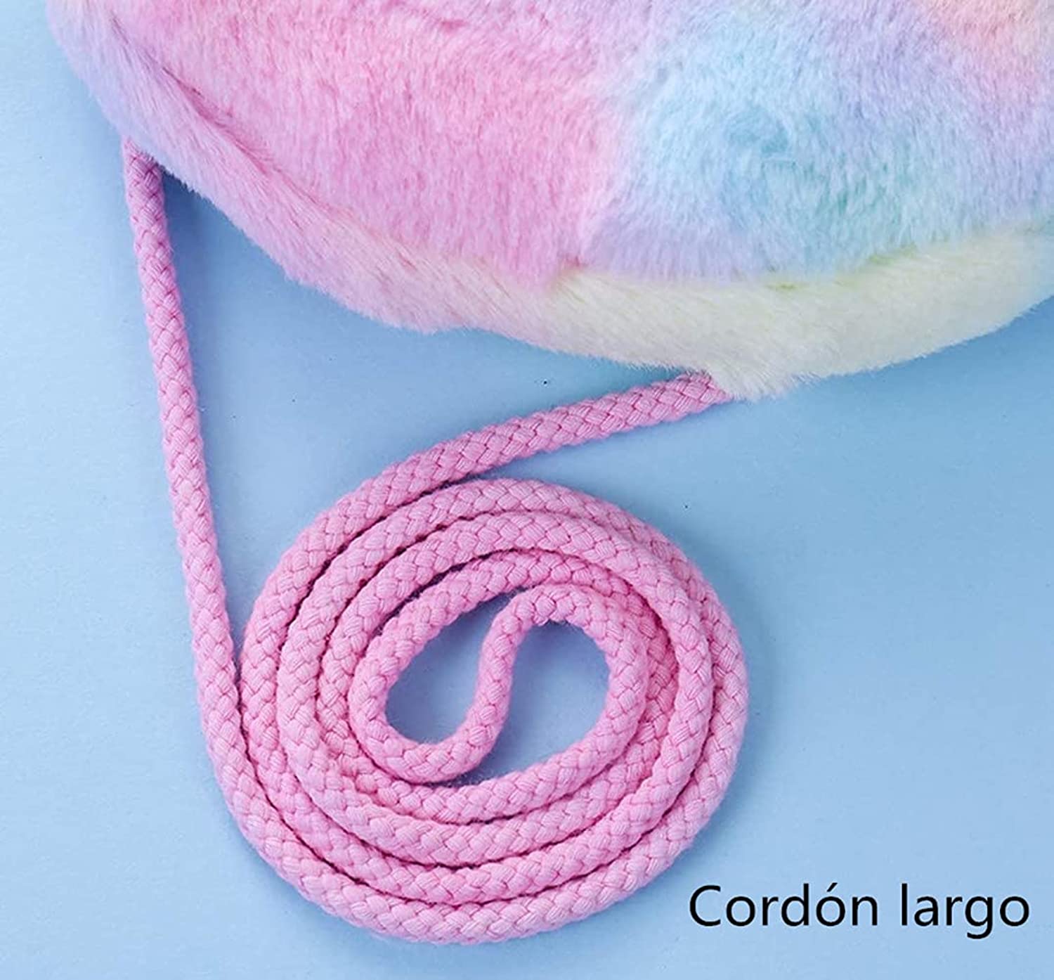 Bolso Unicornio para niñas - Color Rosa Arcoíris
