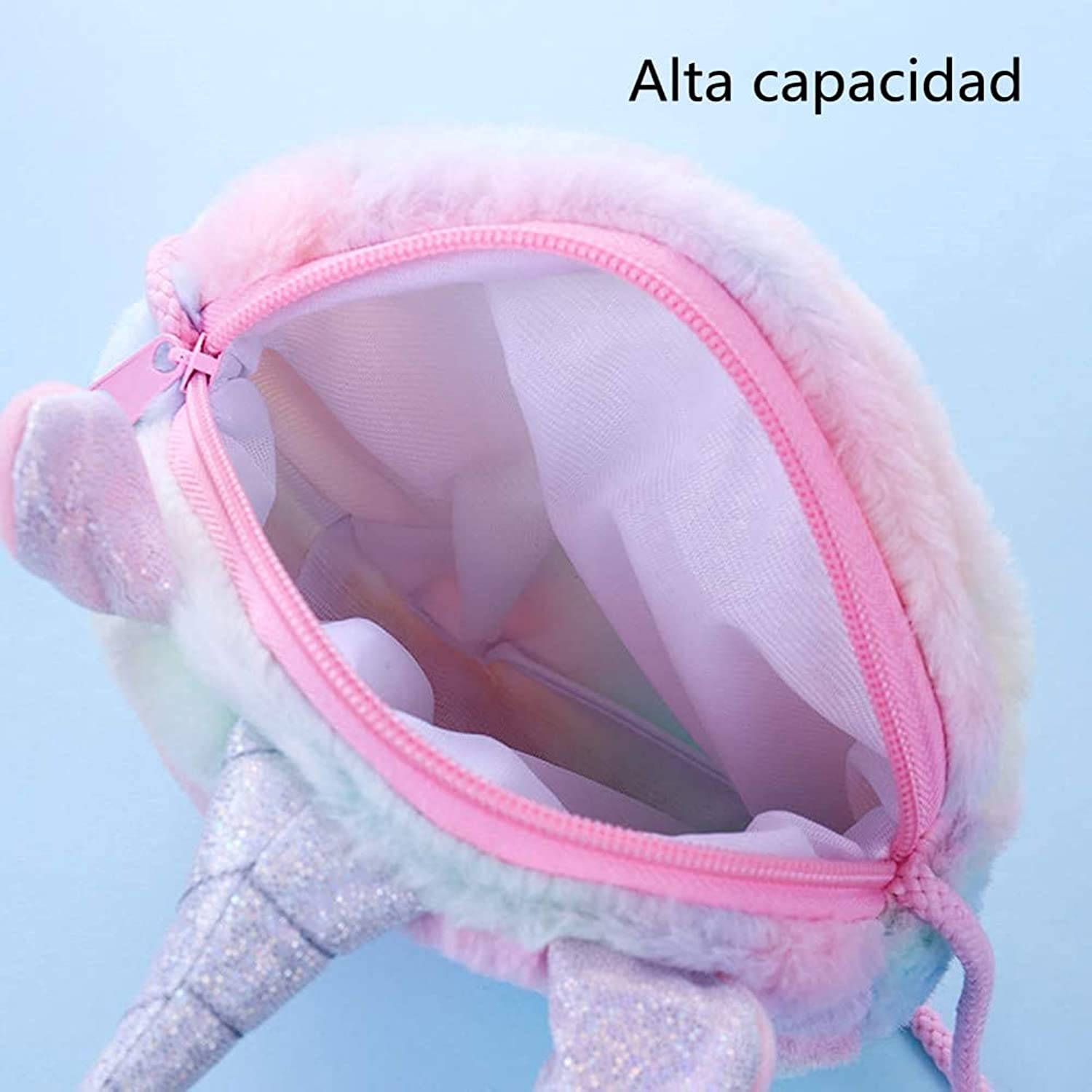 Bolso Unicornio para niñas - Color Rosa Arcoíris