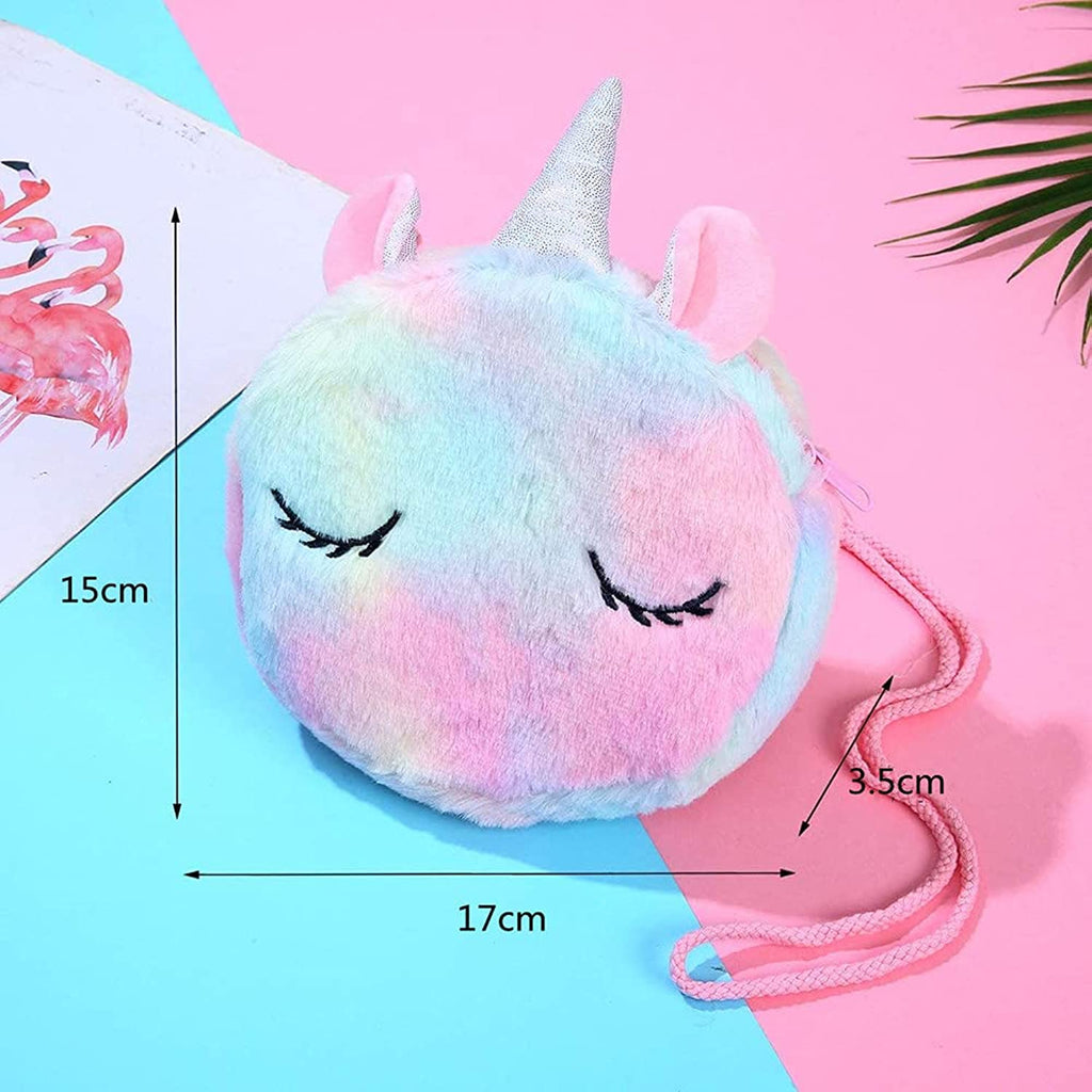 Bolso Unicornio para niñas - Color Rosa Arcoíris