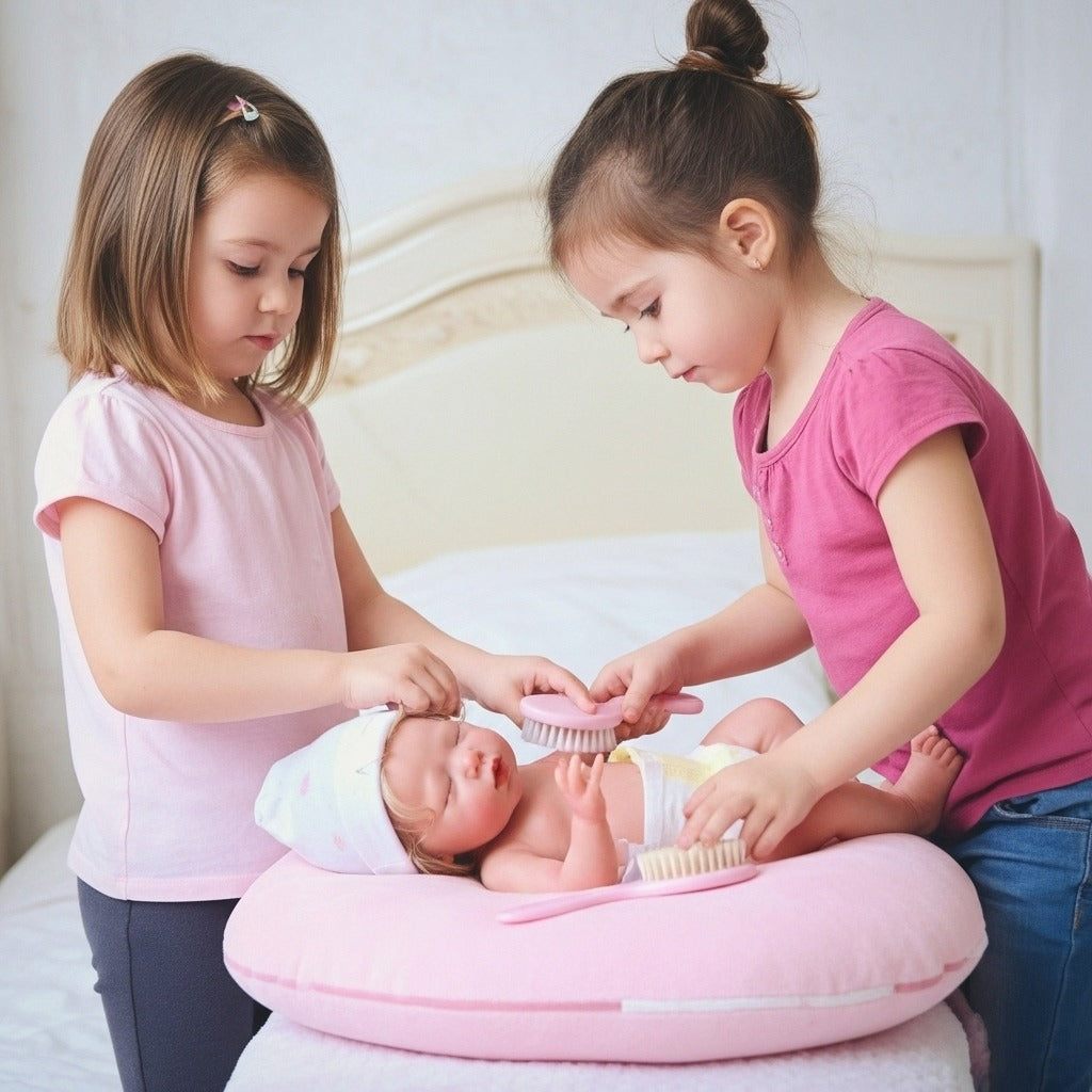 Bebé Reborn Silicona "Angela" con Ajuar "Efecto Nube" de Angora – El Abrazo Más Dulce