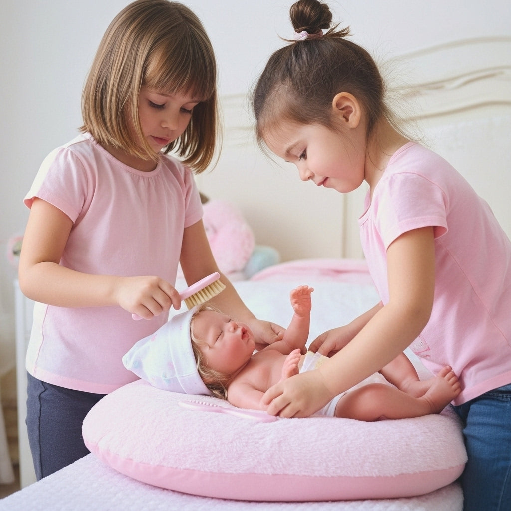 Bebé Reborn Silicona "Angela" con Ajuar "Efecto Nube" de Angora – El Abrazo Más Dulce